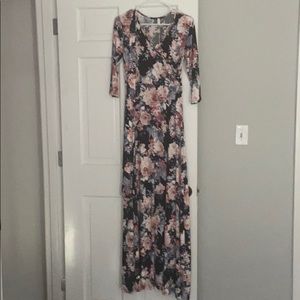 Pink Blush maternity dress